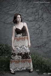 Veronica Zeiler - brown dress