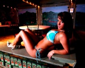 Samantha - Hooters Swimsuit Calendar Tryout Photo