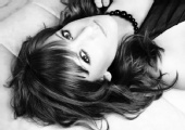 Mellie - Black and White Portrait