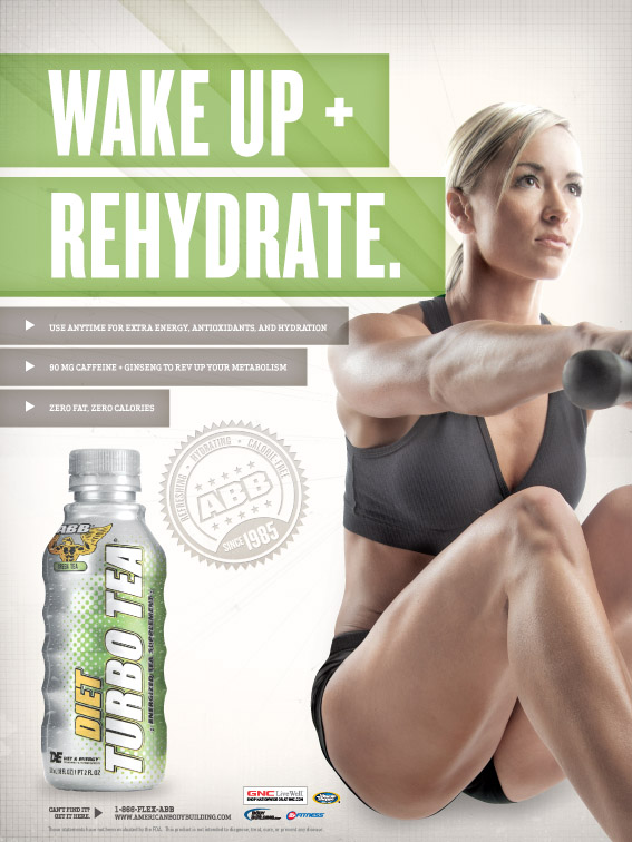 JENNIFER RANKIN - ABB Diet Turbo Green Tea Ad