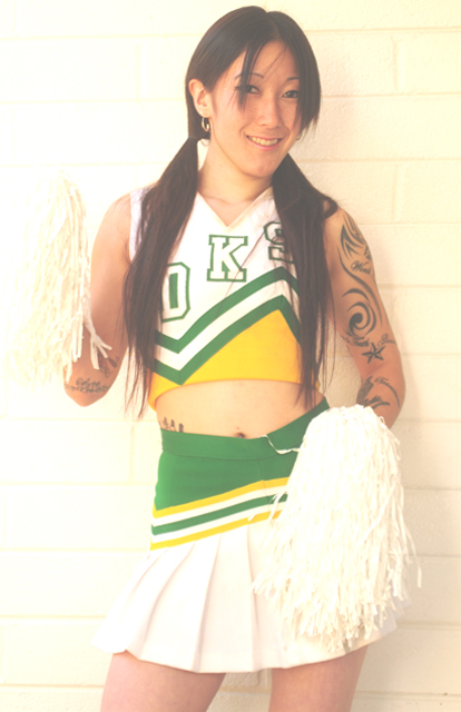 Lauren HotShotsModels - Sexy Cheerleader