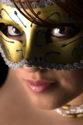 Nicki Haug - masquerade ball shoot