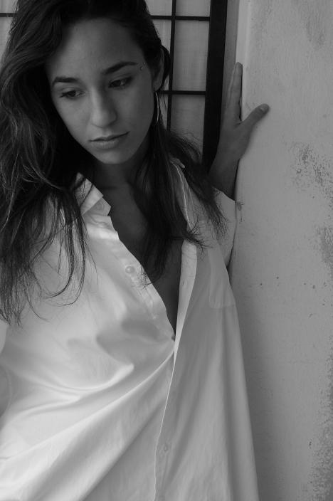 Mimi G - Black and White Dress Shirt