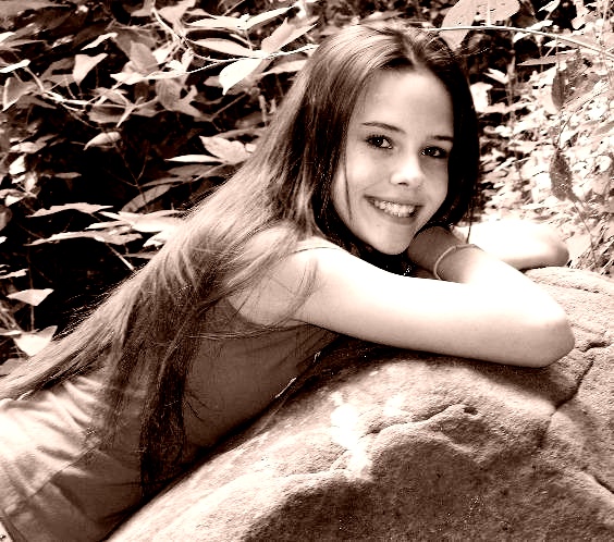 Raychel - Laying On A Rock