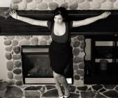 angela - fireplace