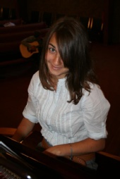 Olena - Playing Piano