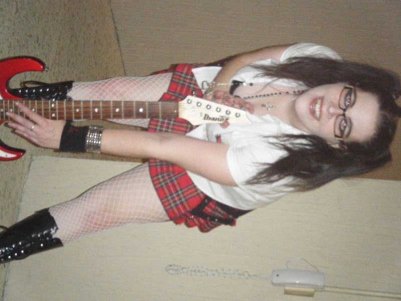 Gothic Goddess - Guitar is life