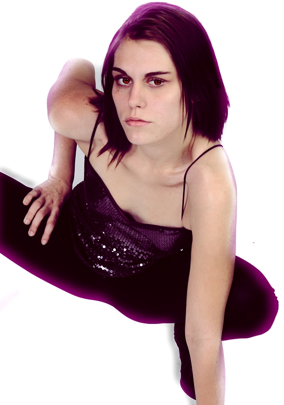 Jessi Wall - Posing in Purple