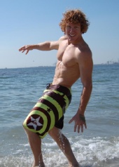 themodelgaryp - Playing in the water