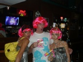 milena - my friend and i doing three olives promos this year