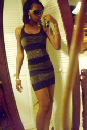 brittany - striped dress