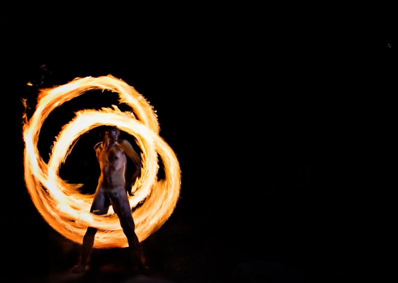 Eddie - Fire staff