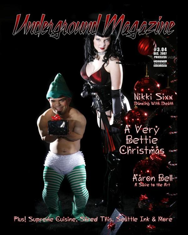 SAMMY! the DWARF - Underground Magazine Cover (December 2007)