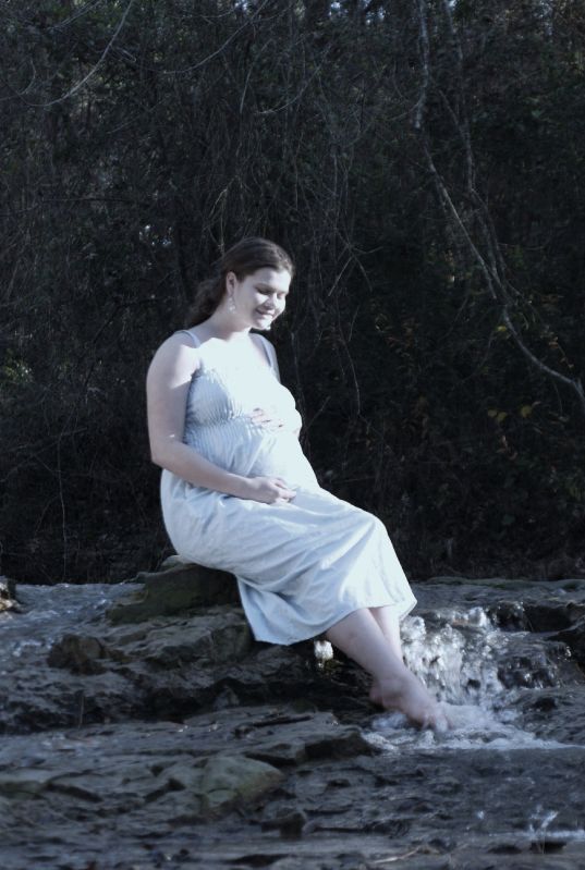 Xioalang - me and my big old belly (^_^)