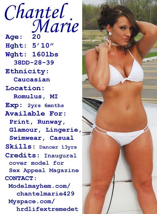 Chantel Marie - My feature in Slippery Girl Magazine