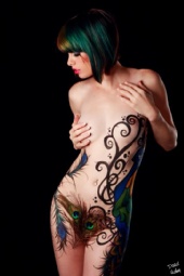 Ms Socal - Peacock Art