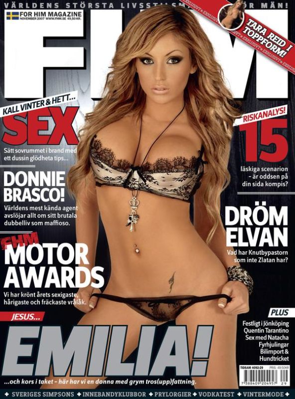 Emilia Carpinisan - FHM Cover