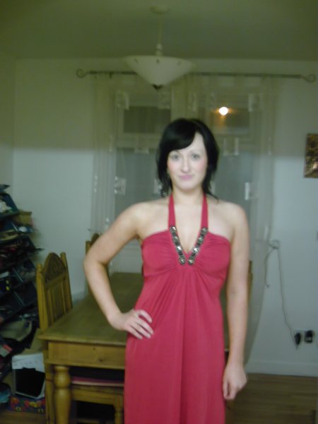 Emily Lucy - Red Dress Portrait