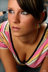 Anne Sophie - Bright green eyes
