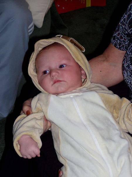 josh - josh's 1st xmas pic