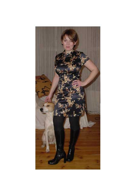 Michelle Rae - Michelle Rae and dog Milo