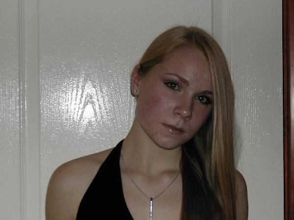 Hannah - before a party....