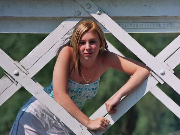 Rachel - Catching the sun