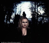 Amber West - Gothic in Graveyard 2