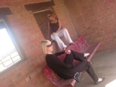 Sarah Louise - Sarah and a friend