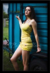 April - contrasting colours