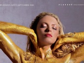 April Summers - Playboy France 104 Centerfold Poster