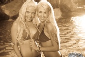 Kat - Twins at Sunset