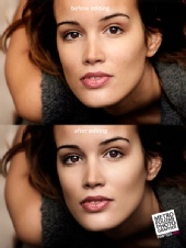 Paulina - Before and after portrait