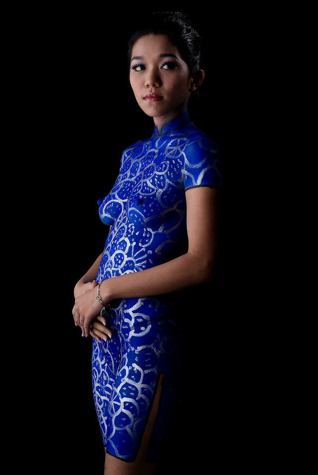Tommy - Blue Qi Pao