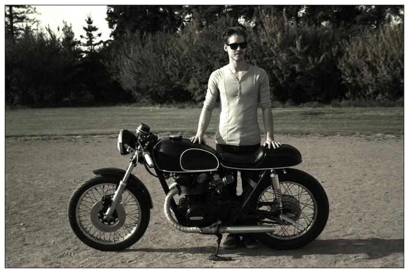 james patrick - me and my cafe racer