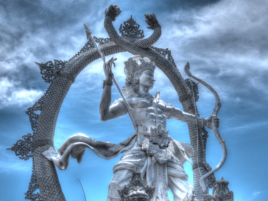 Rick Merlin - Statue of Arjuna