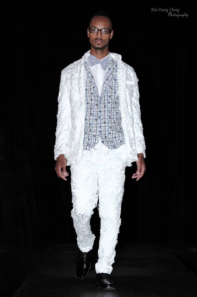 Marion G. Boyd - Lace embroidered suit by Marion G. Boyd