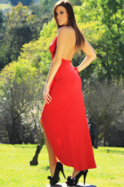 my sexy red gown!